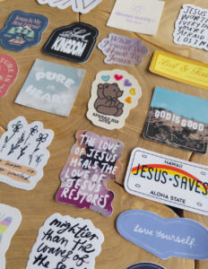 10 Random Stickers: Faith You Can Wear