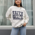 Faith Can Move Mountains Unisex Crewneck: Faith You Can Wear