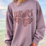 Heart of God Unisex Crewneck: Faith You Can Wear