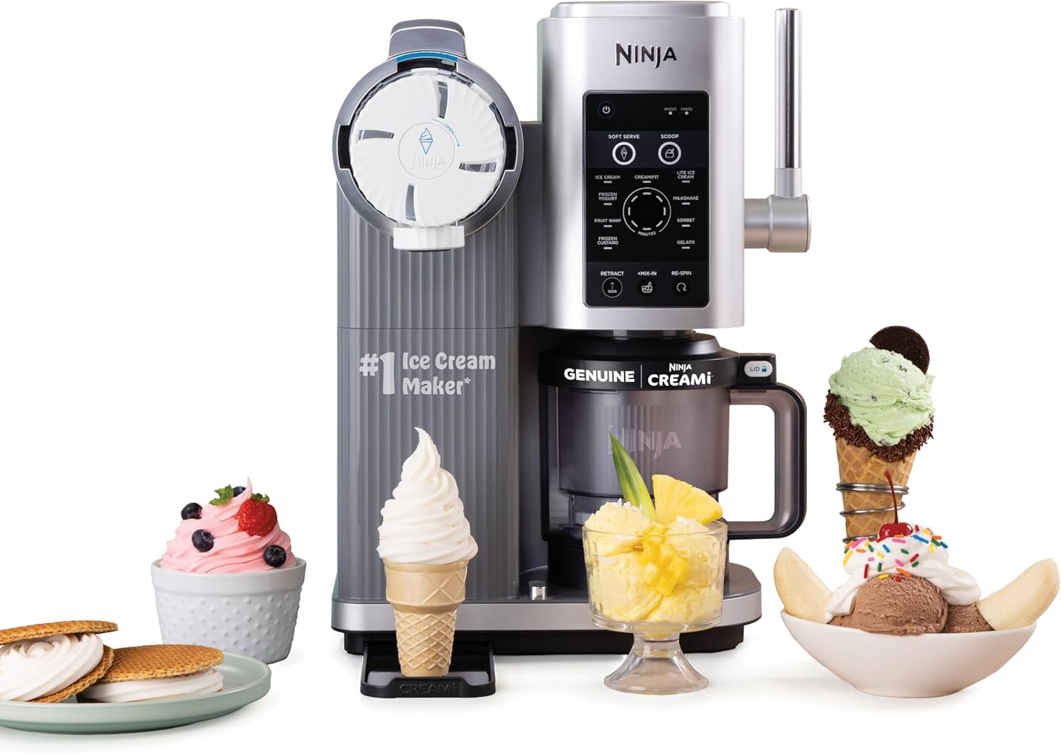 Ninja CREAMi Scoop and Swirl Ice Cream Maker