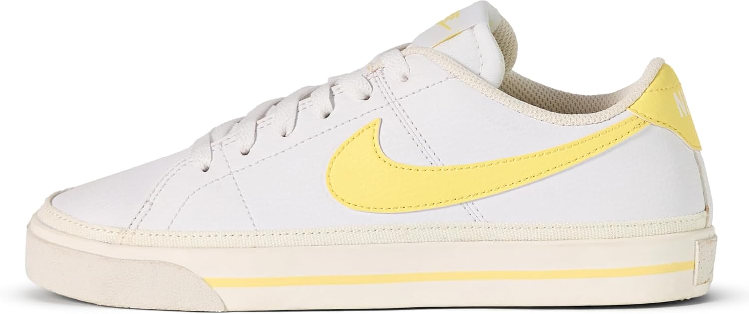 Nike Court Legacy Next Nature - White Soft Yellow Sail